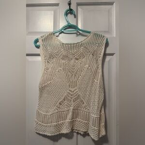 Abercrombie crochet tank top